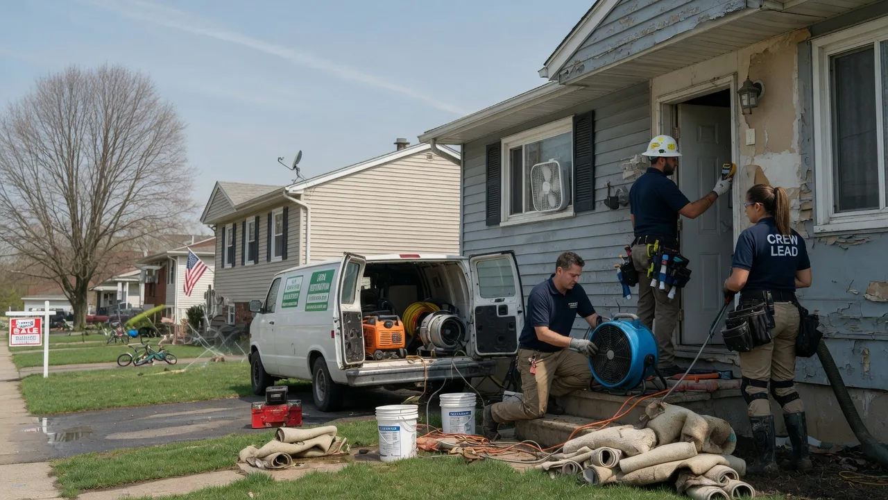 Flood Cleanup in Knoxville, IA near me